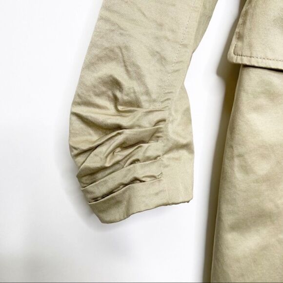 Kut from the Kloth Tan Trenchcoat Medium - Picture 6 of 10